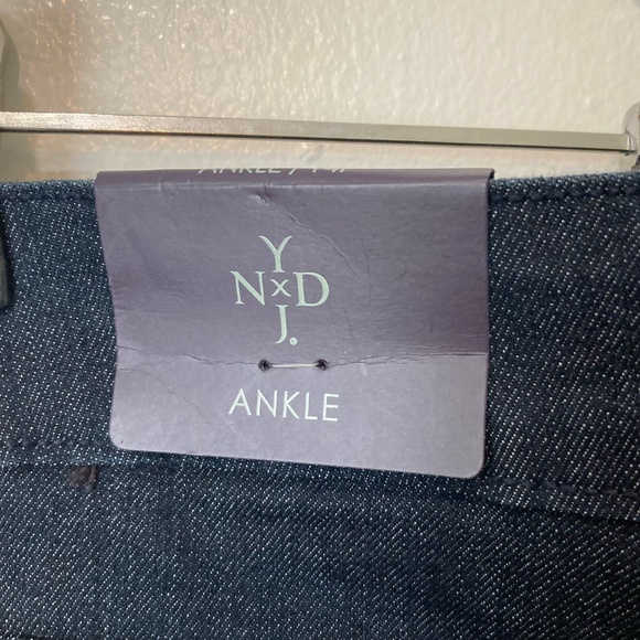 NYDJ Ankle Jeans Dark Wash NWT Size 14P - Picture 10 of 11